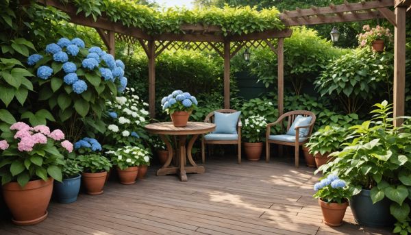 Comment réussir la culture des hortensias en pot ombragé ?