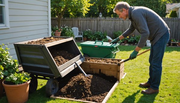 Compostage domestique et recyclage des déchets verts