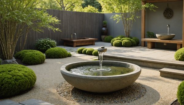 Les fontaines de jardin zen pour une ambiance apaisante
