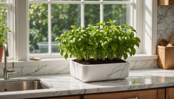 Pourquoi créer un carré aromatique près de la cuisine